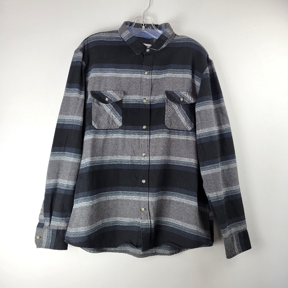 Tallwoods Mens Large Button Down Flannel